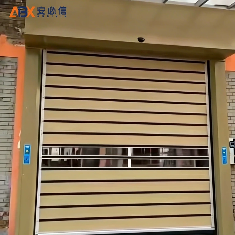 大理白族金属快速门